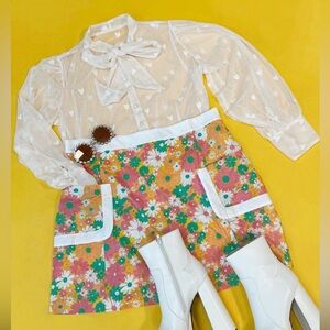 Smak Parlour 60s inspired mini skirt